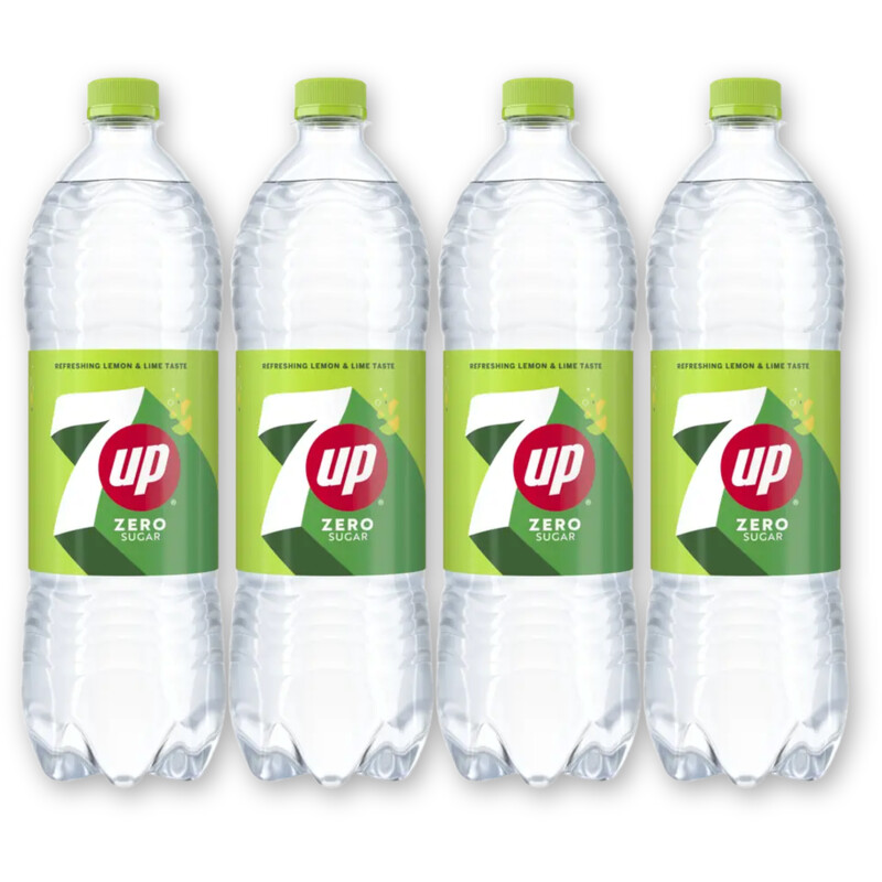 7up Zero lemon lime 4-pack