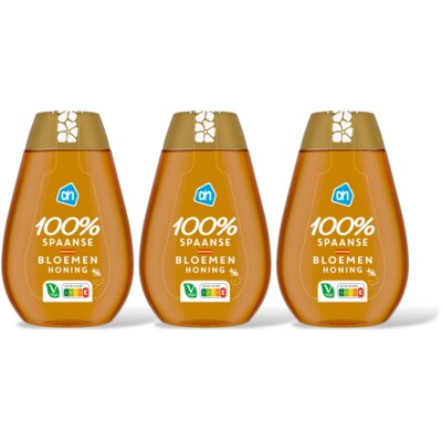 pdp-image-AH 100% Spaanse bloemenhoning 3-pack