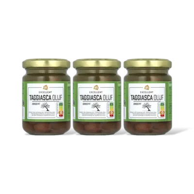 pdp-image-AH Excellent Taggiasca olijf zonder pit 3-pack