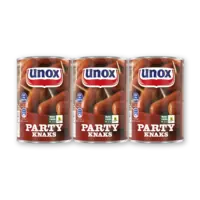 Unox Party knaks 3-pack