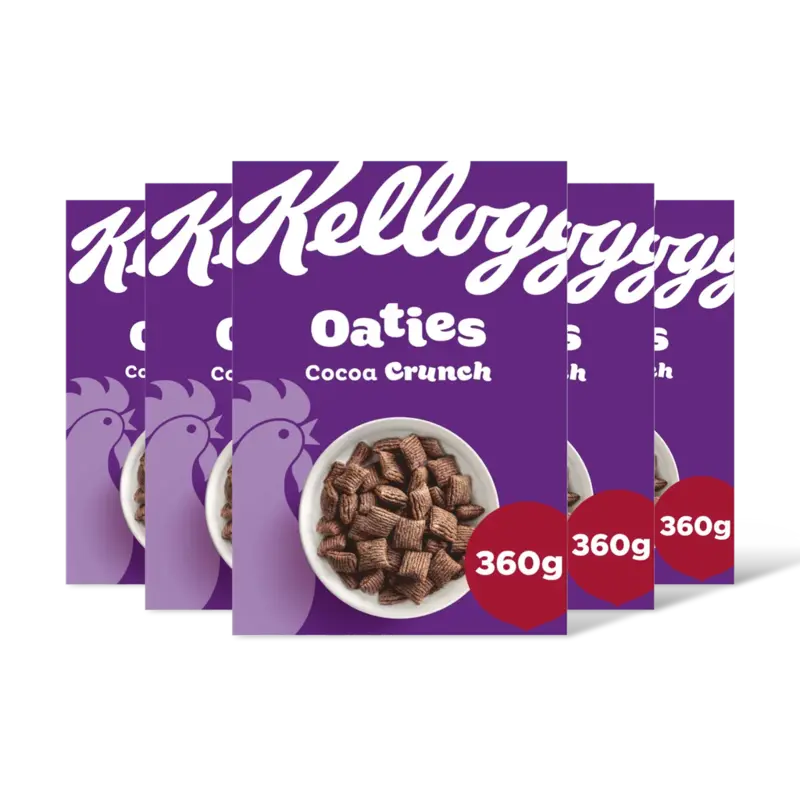 Kellogg's Oaties cocoa crunch 5-pack