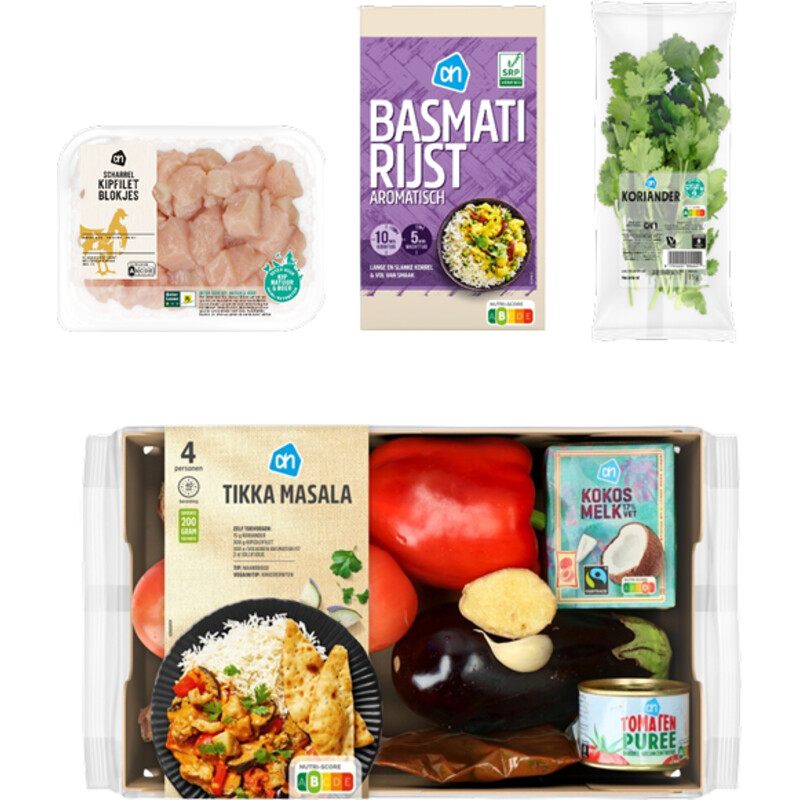 Een afbeelding van AH Indiase Tikka Masala Verspakket