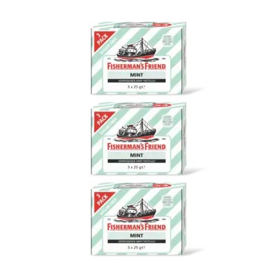 pdp-image-Fisherman's Friend Mint suikervrij 3-pack