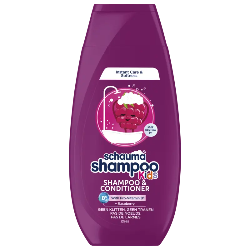 Kids shampoo & showergel raspberry