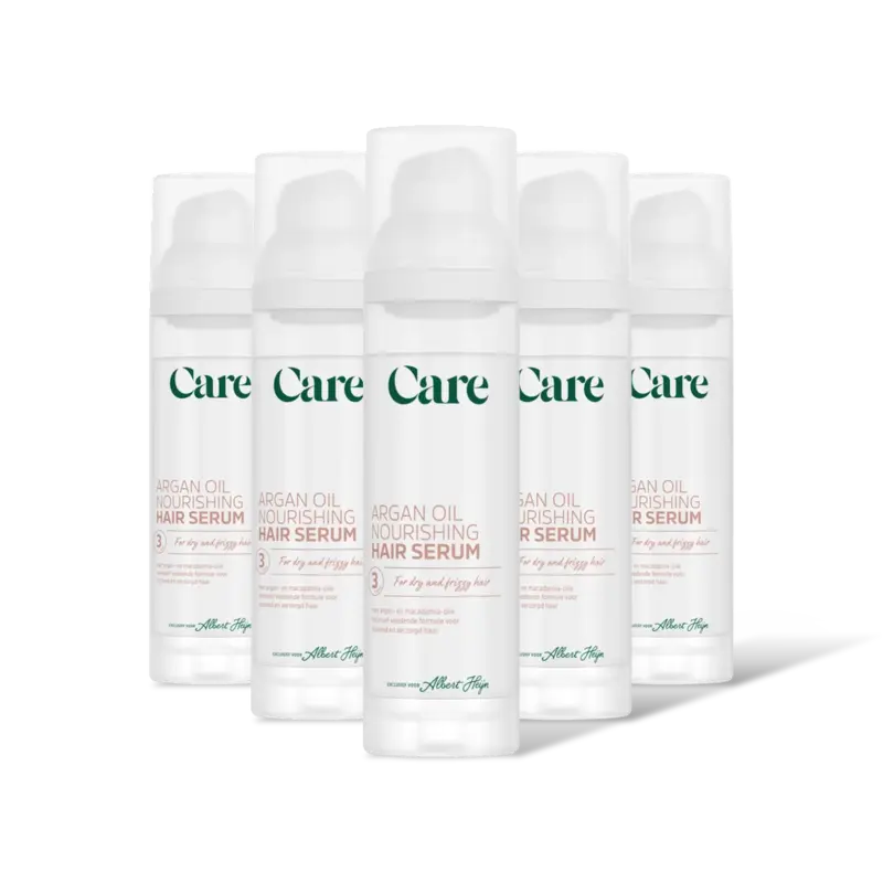 Care Argan oil nourishing hair serum 5-pack