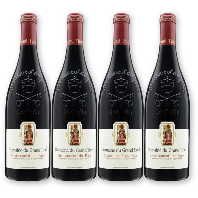 Domaine grand Tinel Domaine Grand Tinel CDP 4 flessen