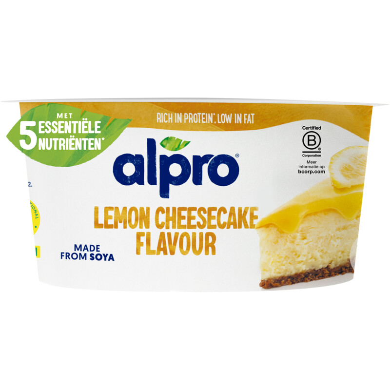 Alpro Lemon cheesecake flavour