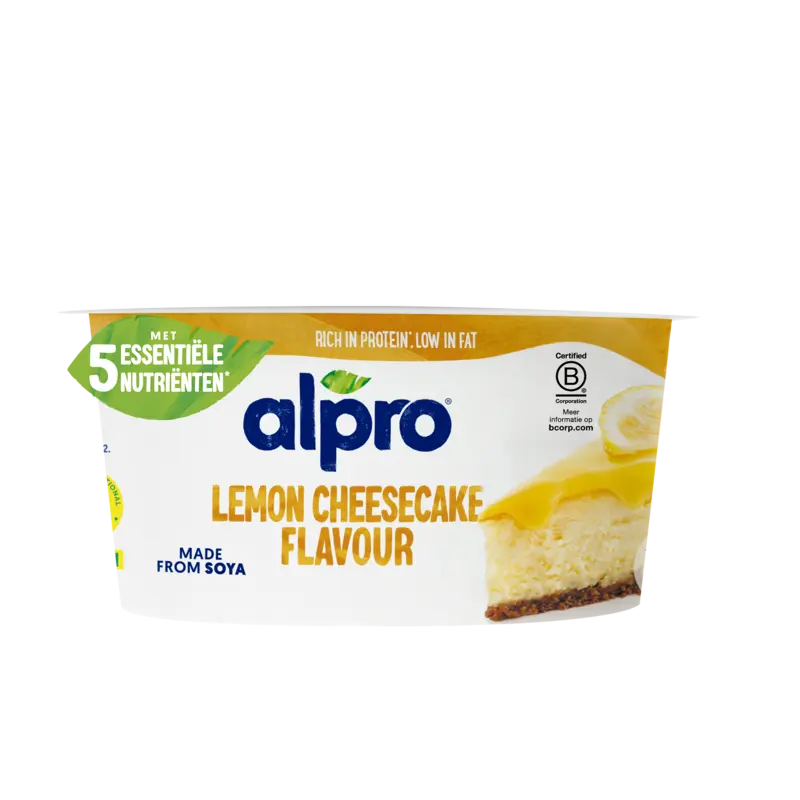Alpro Lemon cheesecake flavour