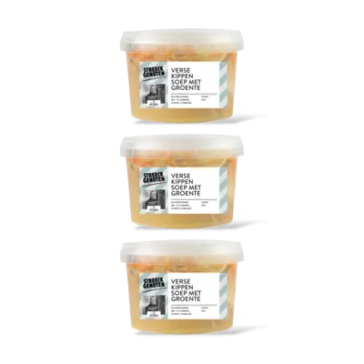 pdp-image-Streeckgenoten Kippensoep met groente 3-pack