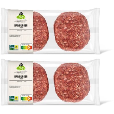 pdp-image-AH Biologisch Hamburger 4 stuks 2-pack