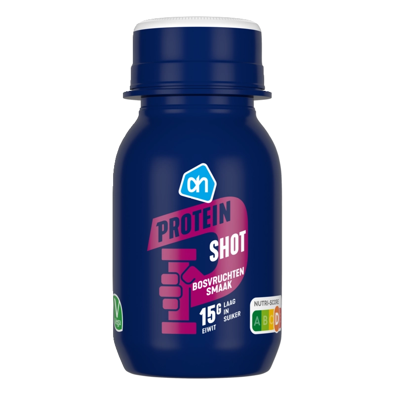 Protein shot bosvruchten smaak