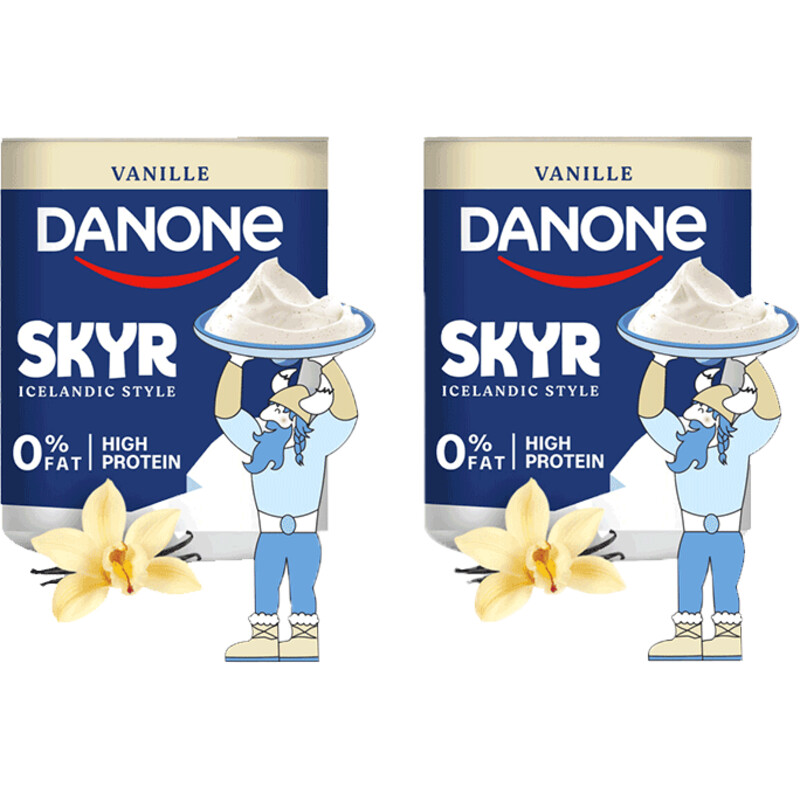 Een afbeelding van Danone Skyr Vanille 2-pack	
