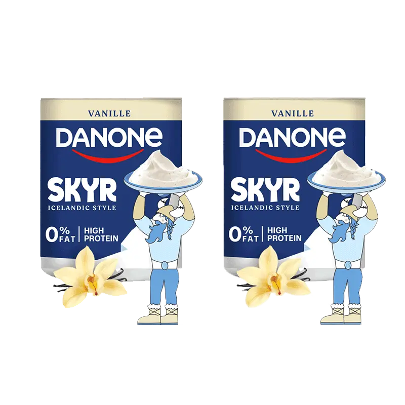 Danone Skyr Vanille 2-pack	