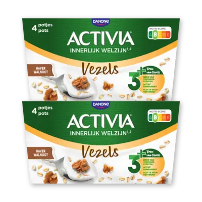 pdp-image-Activia Yoghurt vezels haver walnoot 4pck 2-pack
