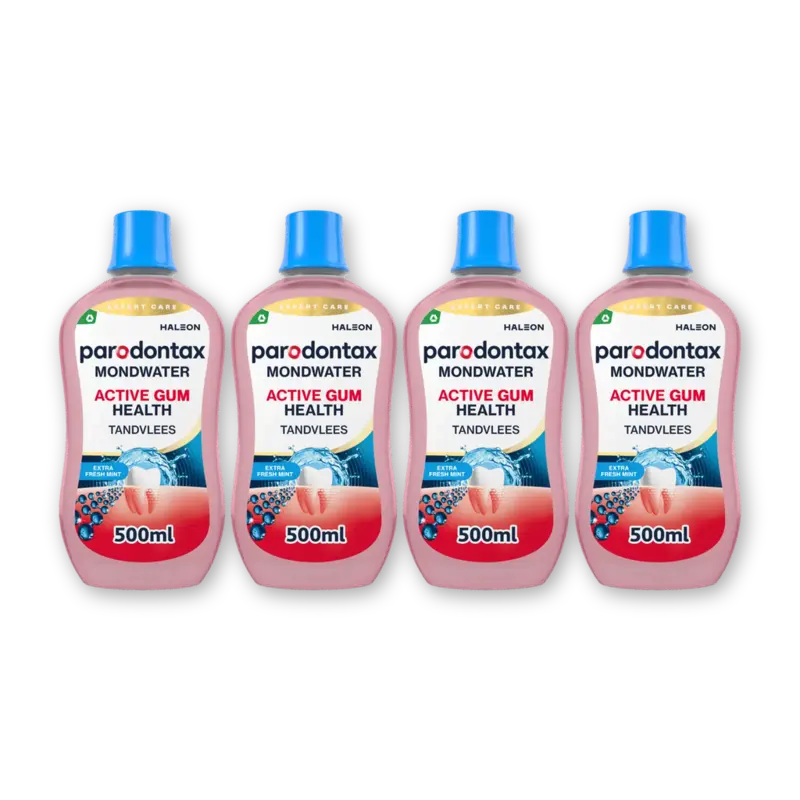 Parodontax Mondwater extra fresh 4-pack