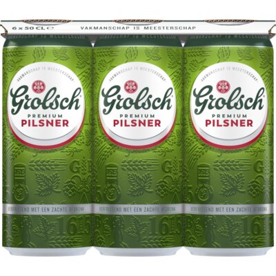 Grolsch Premium pilsner bier 6-pack