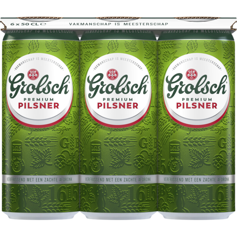 Grolsch Premium pilsner bier 6-pack