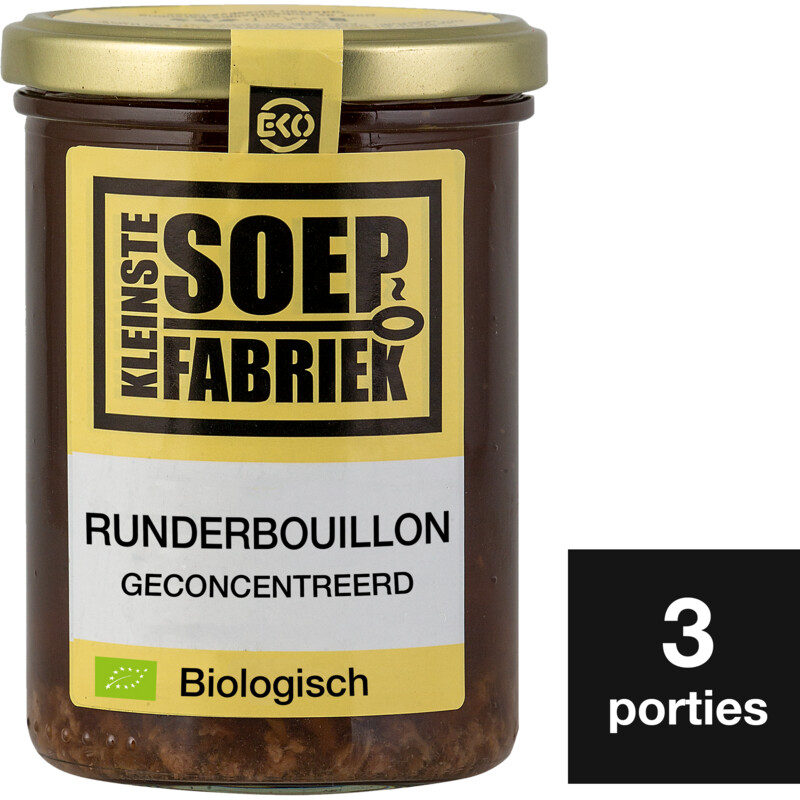 Kleinste Soepfabriek Runderbouillon biologisch
