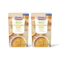 Unox Biologische pompoen soep 2-pack