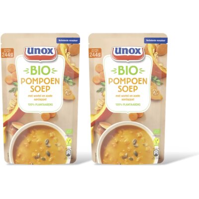 pdp-image-Unox Biologische pompoen soep 2-pack