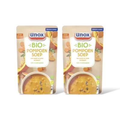 pdp-image-Unox Biologische pompoen soep 2-pack