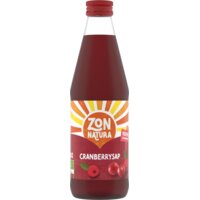 Een afbeelding van Zonnatura Cranberrysap