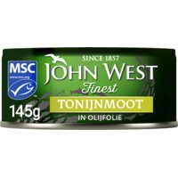 Een afbeelding van John West Tonijnmoot in olijfolie