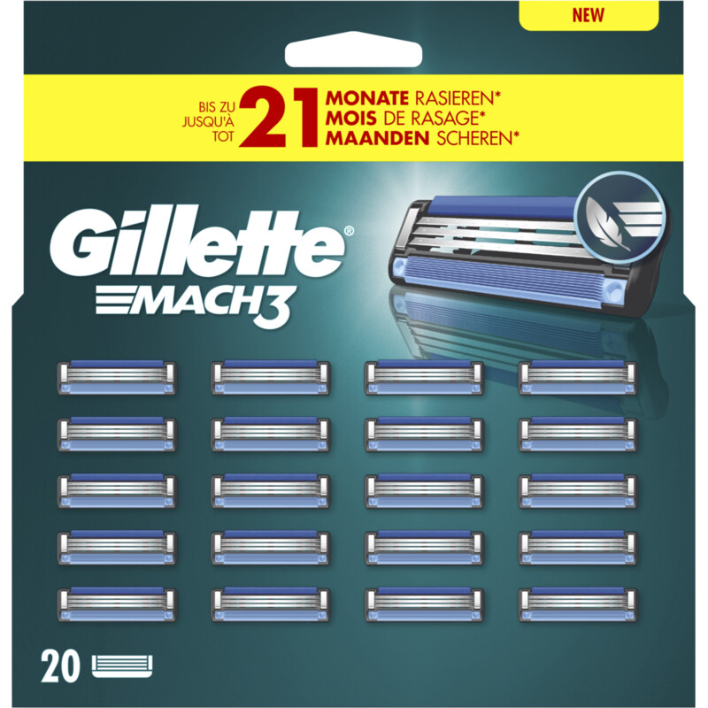 Een afbeelding van Gillette Mach3 scheermesjes