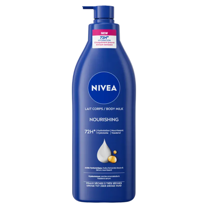 NIVEA Verzorgende body milk met pomp
