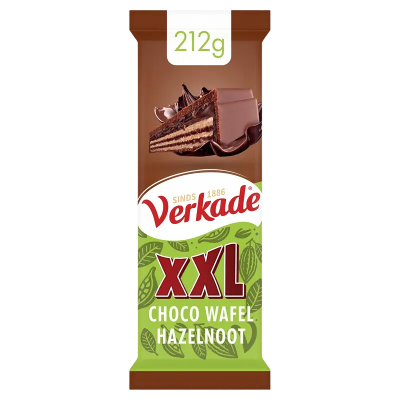 XXL choco wafel hazelnootcreme