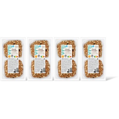pdp-image-AH Glutenvrij Mueslibroodjes 4-pack