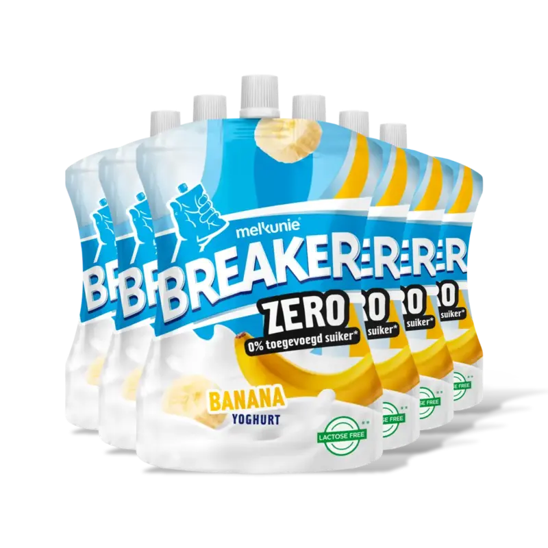 Breaker zero banaan yoghurt 6-pack