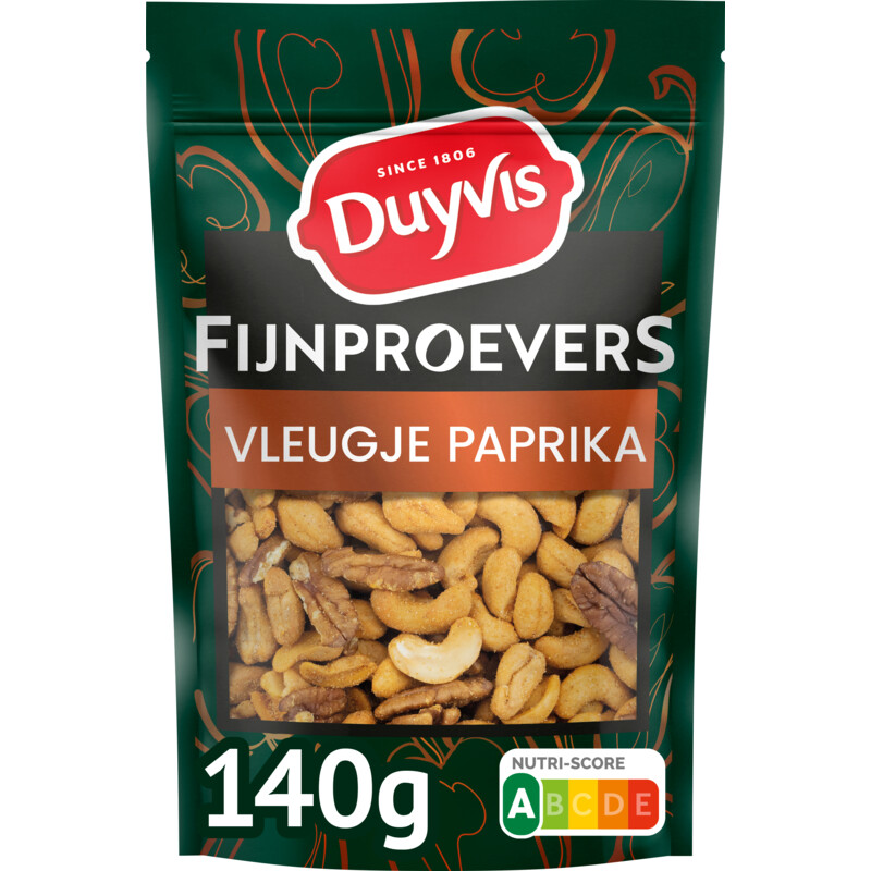 Een afbeelding van Duyvis Fijnproevers paprika cashew & pecannoot