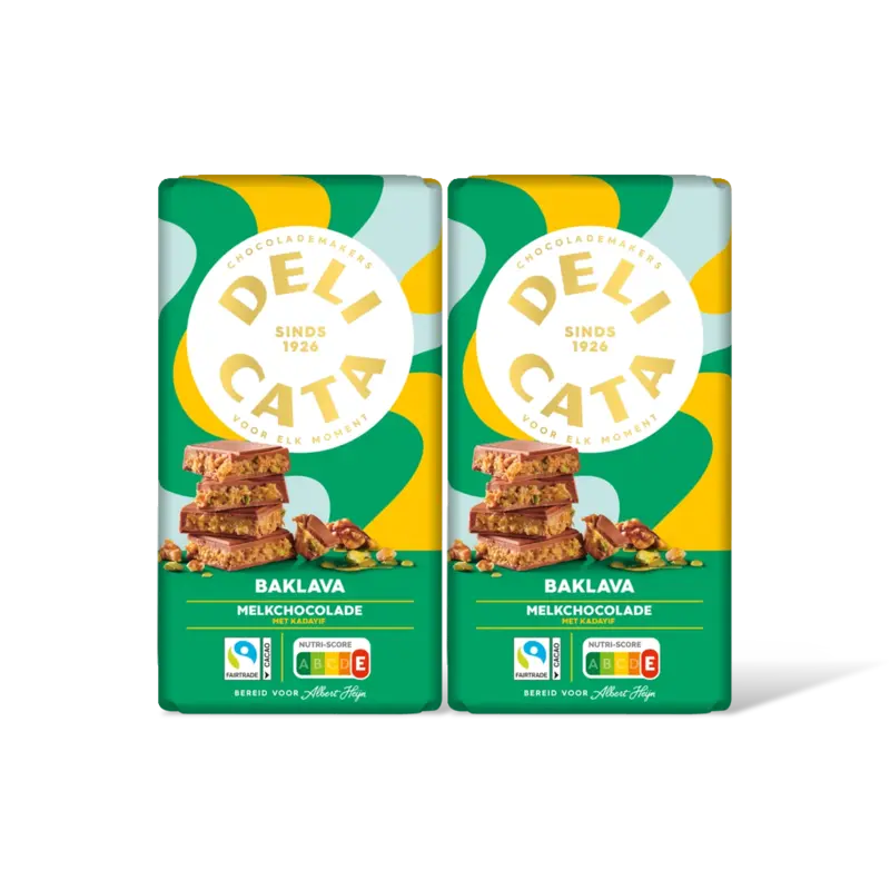 Melk met baklavavulling 2-pack