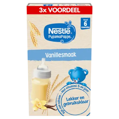 pdp-image-Nestlé Pyjamapapje vanille 6m+ 3x voordeel