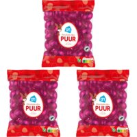 Een afbeelding van AH Chocolade eitjes puur 3-pack
