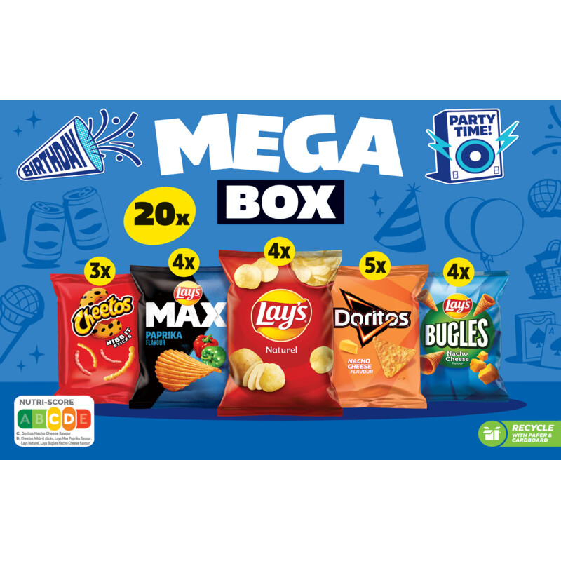 Lay's Mega box 20-pack