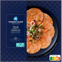 Een afbeelding van AH Visspecialist Zalm carpaccio