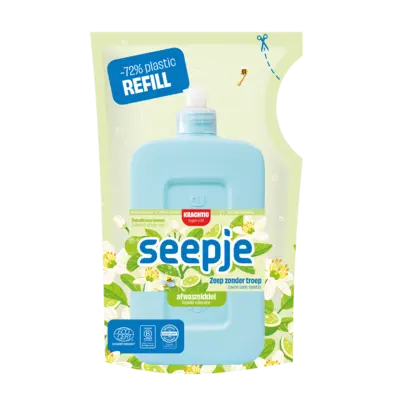 pdp-image-Seepje Afwasmiddel tintelfrisse limoen refill