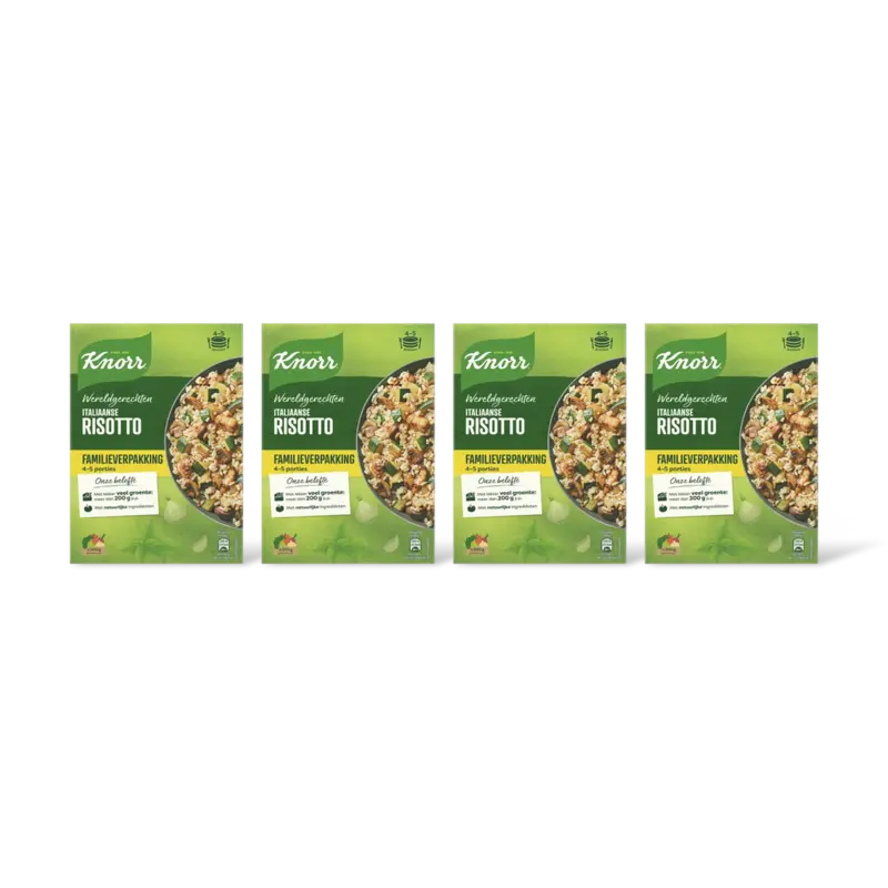 Knorr Italiaanse risotto XL 4-pack