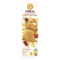 Céréal Rozijnenkoeken minder suikers bel