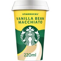 Starbucks Vanilla bean macchiato ijskoffie