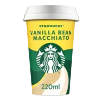 Starbucks Vanilla bean macchiato ijskoffie