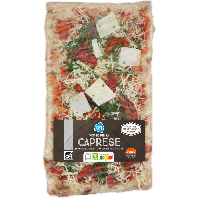 Een afbeelding van AH Verse pinsa caprese