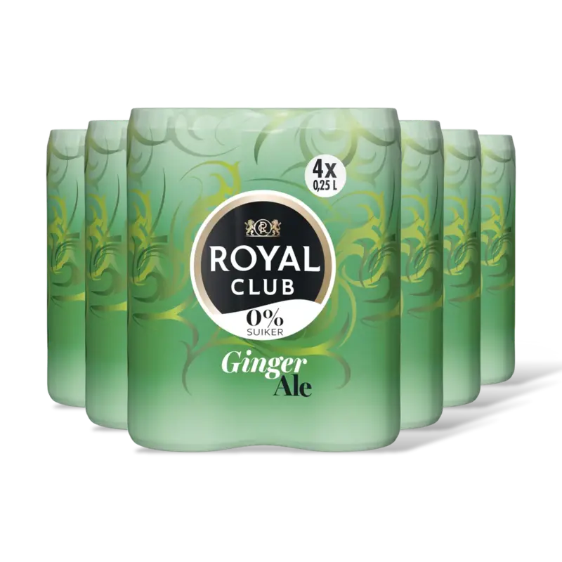 Ginger ale 0% 24-pack
