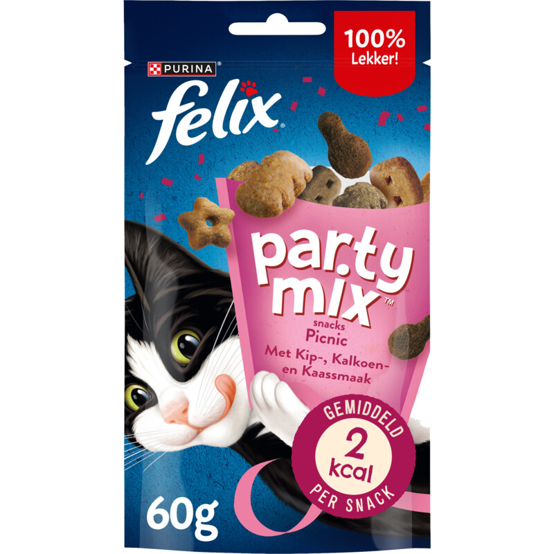 Een afbeelding van Felix Party mix picnic kattensnack