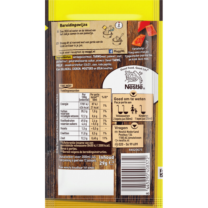 Een afbeelding van Maggi Jus naturel