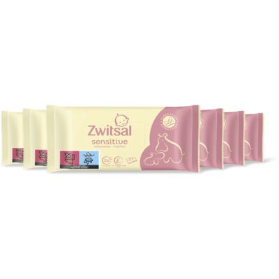 pdp-image-Zwitsal Baby sensitive billendoekjes 6-pack