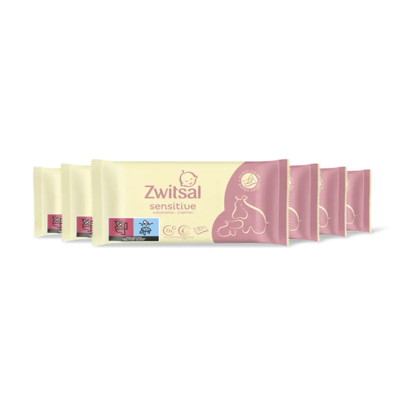 Baby sensitive billendoekjes 6-pack