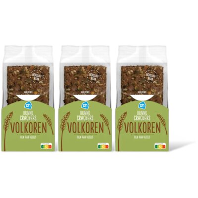 pdp-image-AH Dunne crackers volkoren 3-pack